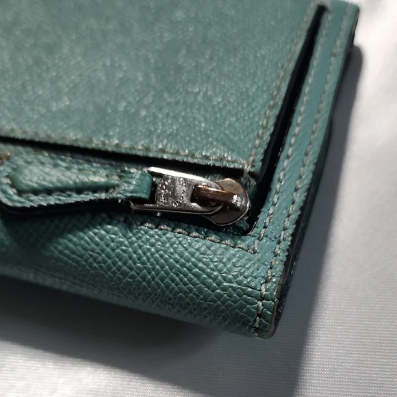 Coach Turquoise Leather Wallet - Picture 11 of 11